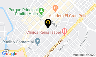 Mapa de Hostal “Ullumbe” en Pitalito
