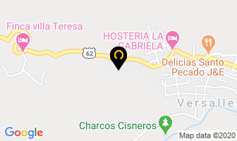 Mapa de Hosteria Brisas del Nus en Cisneros