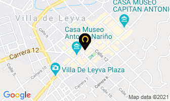 Mapa de Hosteria El Hidalgo en Villa de Leyva