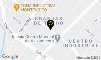 Mapa de Hot And Cold Packaging Ltda. en Bogotá D.C
