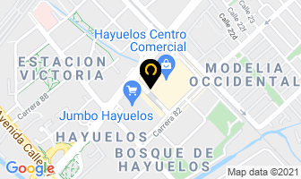 Mapa de Hot Limited en Bogotá D.C