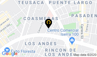 Mapa de Hotel Abeja Real en Bogotá D.C