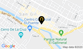 Mapa de Hotel Al Majisto en San Gil