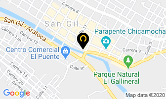 Mapa de Hotel Alcantuz en San Gil
