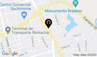 Mapa de Hotel Alfhor en Riohacha