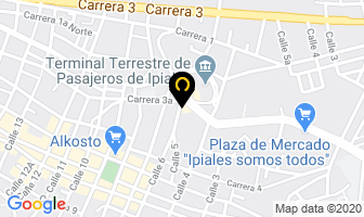 Mapa de Hotel Altos Samaria en Ipiales