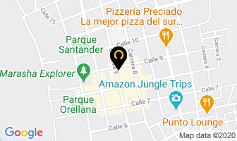 Mapa de Hotel Amazonas en Leticia