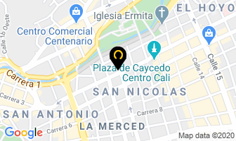 Mapa de Hotel Americana en Cali