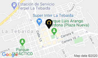 Mapa de Hotel Anapoima en La Tebaida