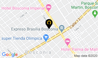 Mapa de Hotel Aracelys en Bosconia