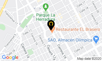 Mapa de Hotel Atalayas en Yopal