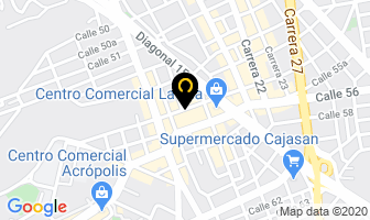 Mapa de Hotel Bachué en Bucaramanga