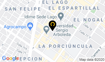 Mapa de Hotel Bachué en Bogotá D.C