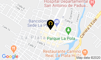 Mapa de Hotel Balcones De Luz 103 en La Plata