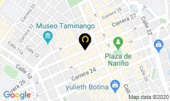 Mapa de Hotel Bariloche Confort en Pasto