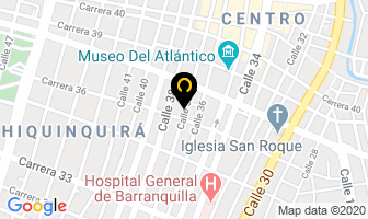 Mapa de Hotel Barranquilla Real en Barranquilla