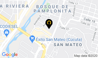 Mapa de Hotel Bolivar en Cúcuta