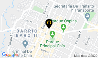 Mapa de Hotel Boutique En Chía en Chía