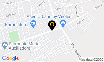 Mapa de Hotel Brisas Del Cesar en Aguachica