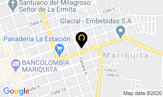 Mapa de Hotel Brisas Del Oasis. en Ibagué