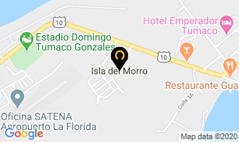 Mapa de Hotel Cabañas Miramar en Tumaco