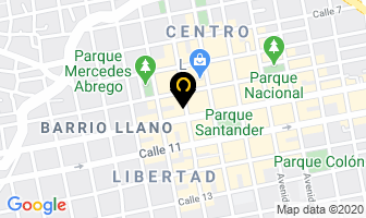 Mapa de Hotel Cacique en Cúcuta