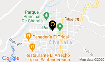 Mapa de Hotel Cacique Chalalá en Charala