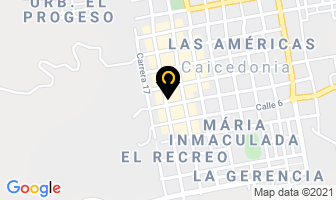 Mapa de Hotel Caicedoniaplaza en Caicedonia