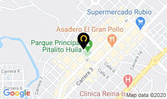 Mapa de Hotel Calamó en Pitalito