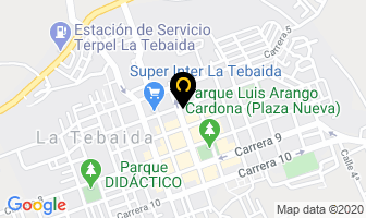 Mapa de Hotel California en La Tebaida