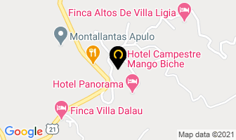Mapa de Hotel Campestre Mango Biche en Anapoima