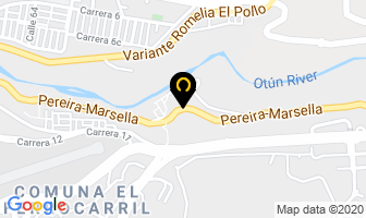 Mapa de Hotel Campestre Villa Mónaco en Pereira