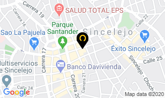 Mapa de Hotel Capilla Real en Sincelejo