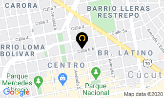 Mapa de Hotel Caravana en Cúcuta