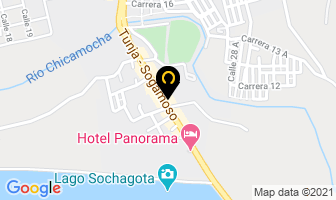 Mapa de Hotel Casa Blanca en Paipa