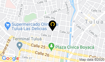 Mapa de Hotel Casa Blanca en Tulua