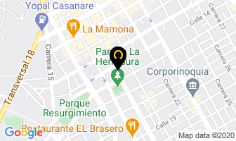 Mapa de Hotel Casa De David en Yopal