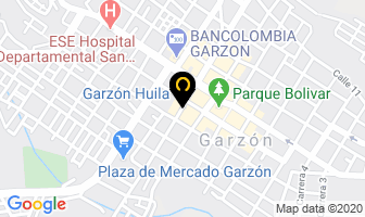 Mapa de Hotel Casa Fernando en Garzón