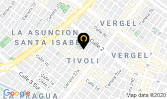 Mapa de Hotel Casa Santa Isabel en Bogotá D.C