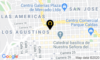 Mapa de Hotel Casa Valencia en Manizales