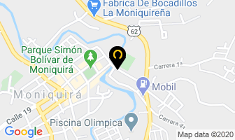 Mapa de Hotel Casablanca en Moniquirá