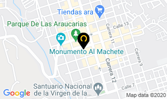 Mapa de Hotel Casona Real en Santa Rosa de Cabal