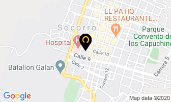 Mapa de Hotel Casona Real en Socorro