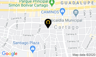 Mapa de Hotel Castillo Real en Cartago