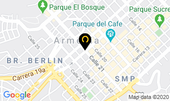 Mapa de Hotel Centenario en Armenia