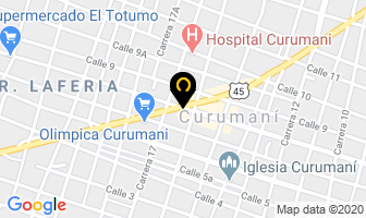 Mapa de Hotel Central en Curumaní