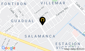 Mapa de Hotel Colonial en Bogotá D.C