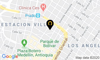 Mapa de Hotel Colonial De La 80 en Medellín