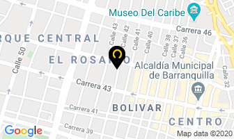 Mapa de Hotel Colonial Inn en Barranquilla
