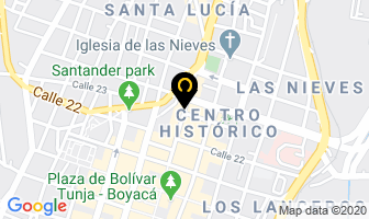 Mapa de Hotel Colonial Santa Elena en Tunja